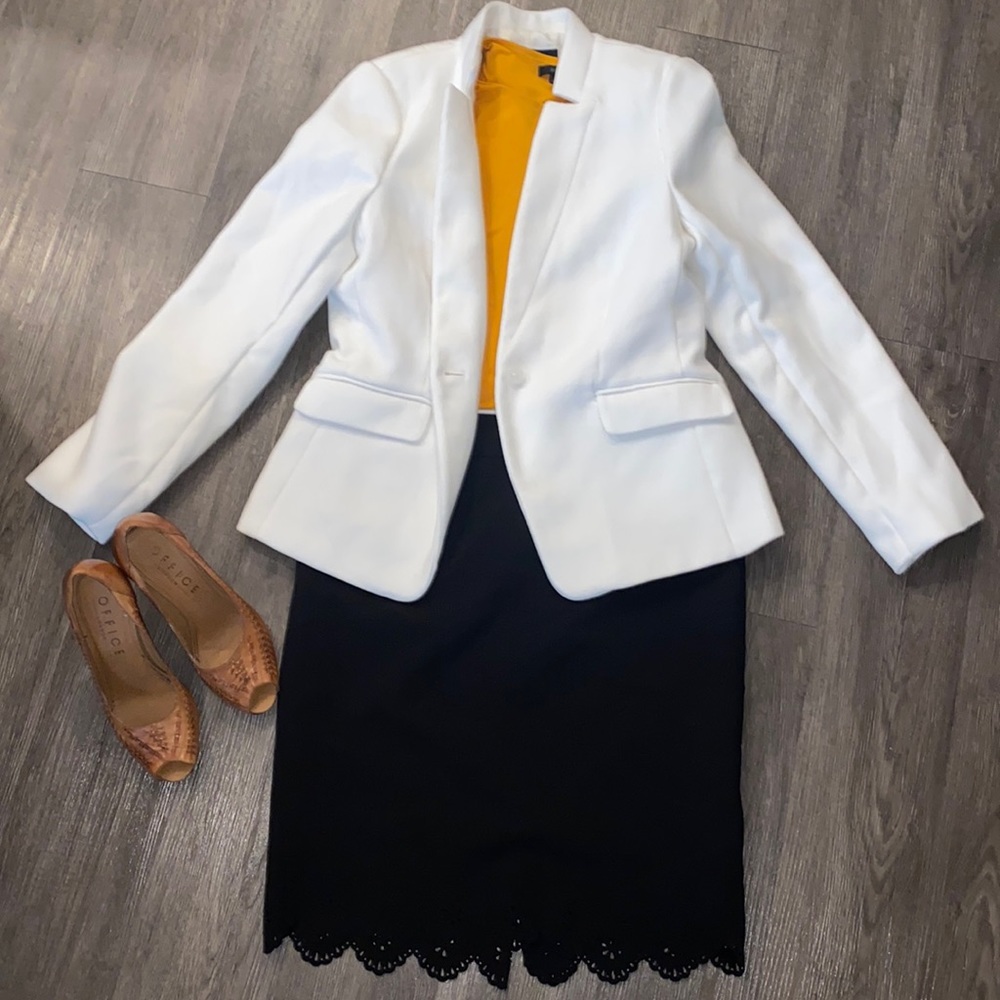 Black Pencil Skirt Ann Taylor NWOT